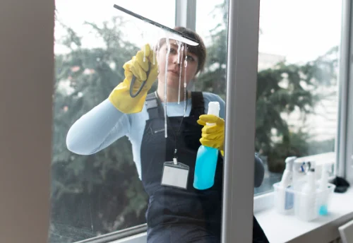 Nettoyage de vitres intérieures et extérieures à Tallende